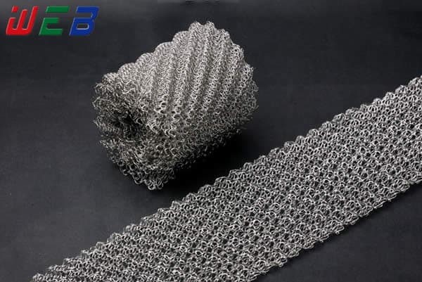 0-25mm Wire Standard Knitted Wire Mesh